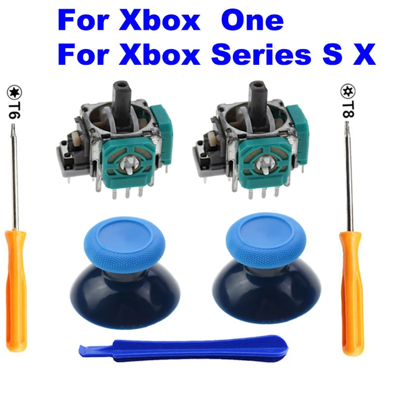 Dual 3D Analog Joystick and ThumbStick Sensor Module Set