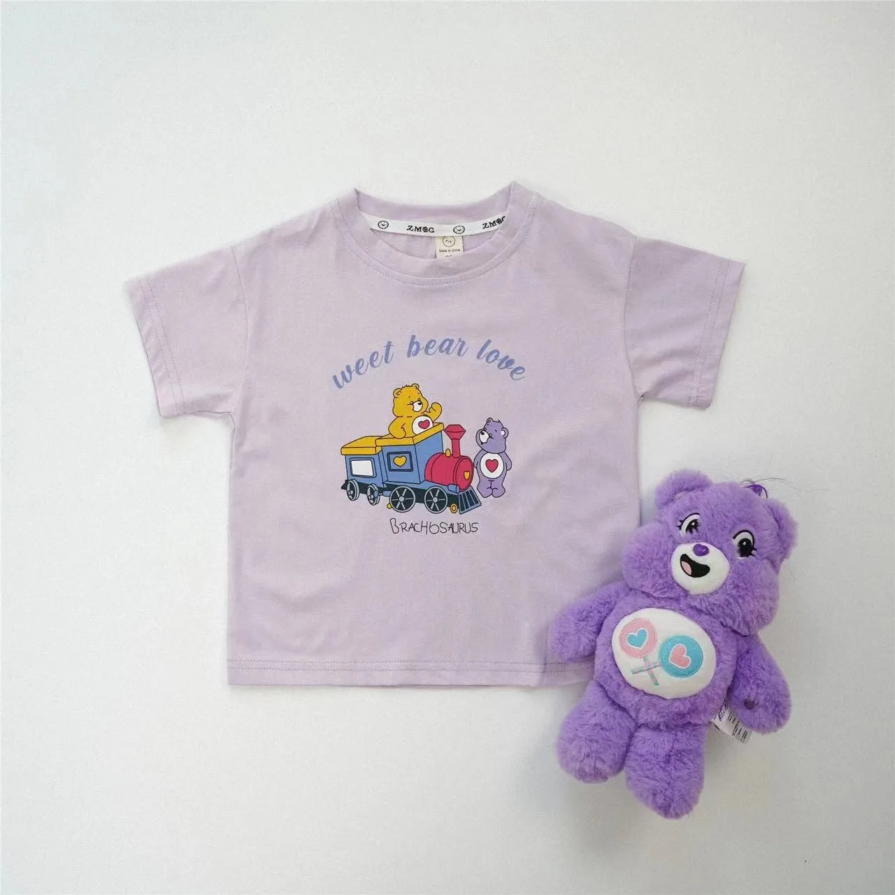 Baby Boys And Girls Summer Short Sleeved T-shirt New Children's Round Neck Top Children's Casual And Versatile Fashion Tee 2