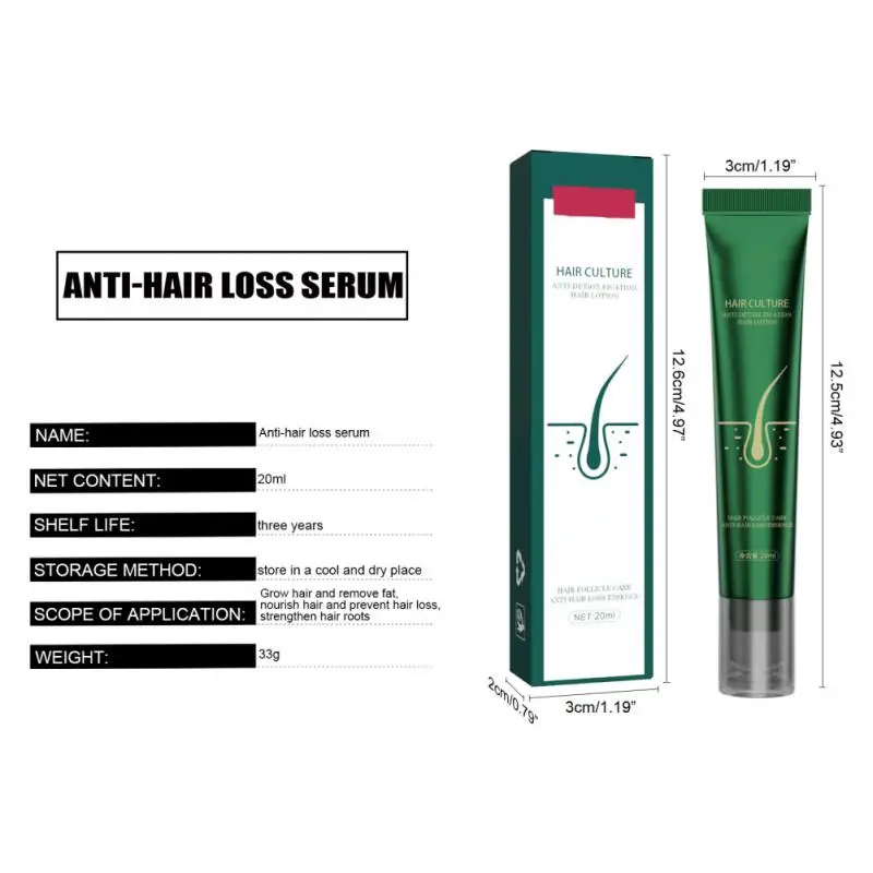 Biotin Fast Hair Growth Oil Hair Regrowth Serum Thinning Growth Liquid Anti-Hair Loss For Women and Men