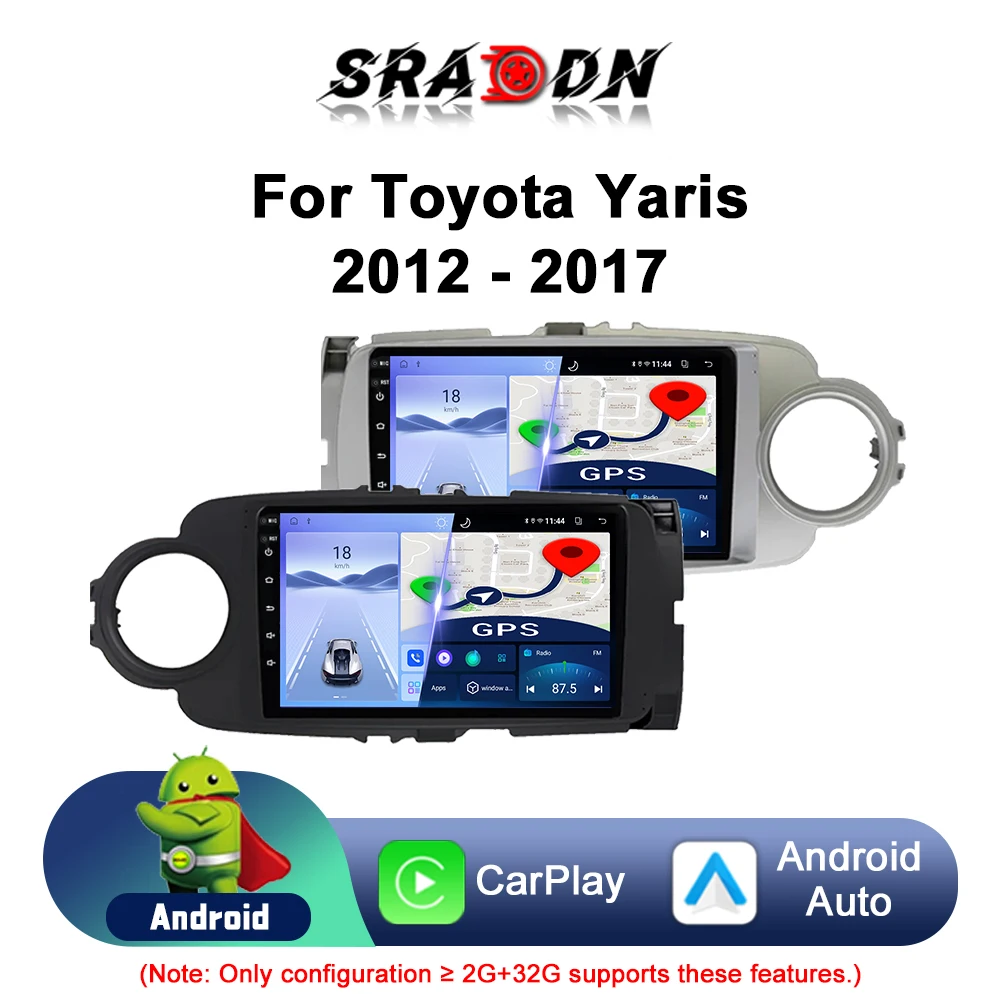 

Для Toyota Yaris 2012 2013 2014 2015 2016 2017 Android автомобильный радиоприемник автомобильный мультимедийный плеер GPS-навигация Carplay QLED сенсорный экран авто стерео