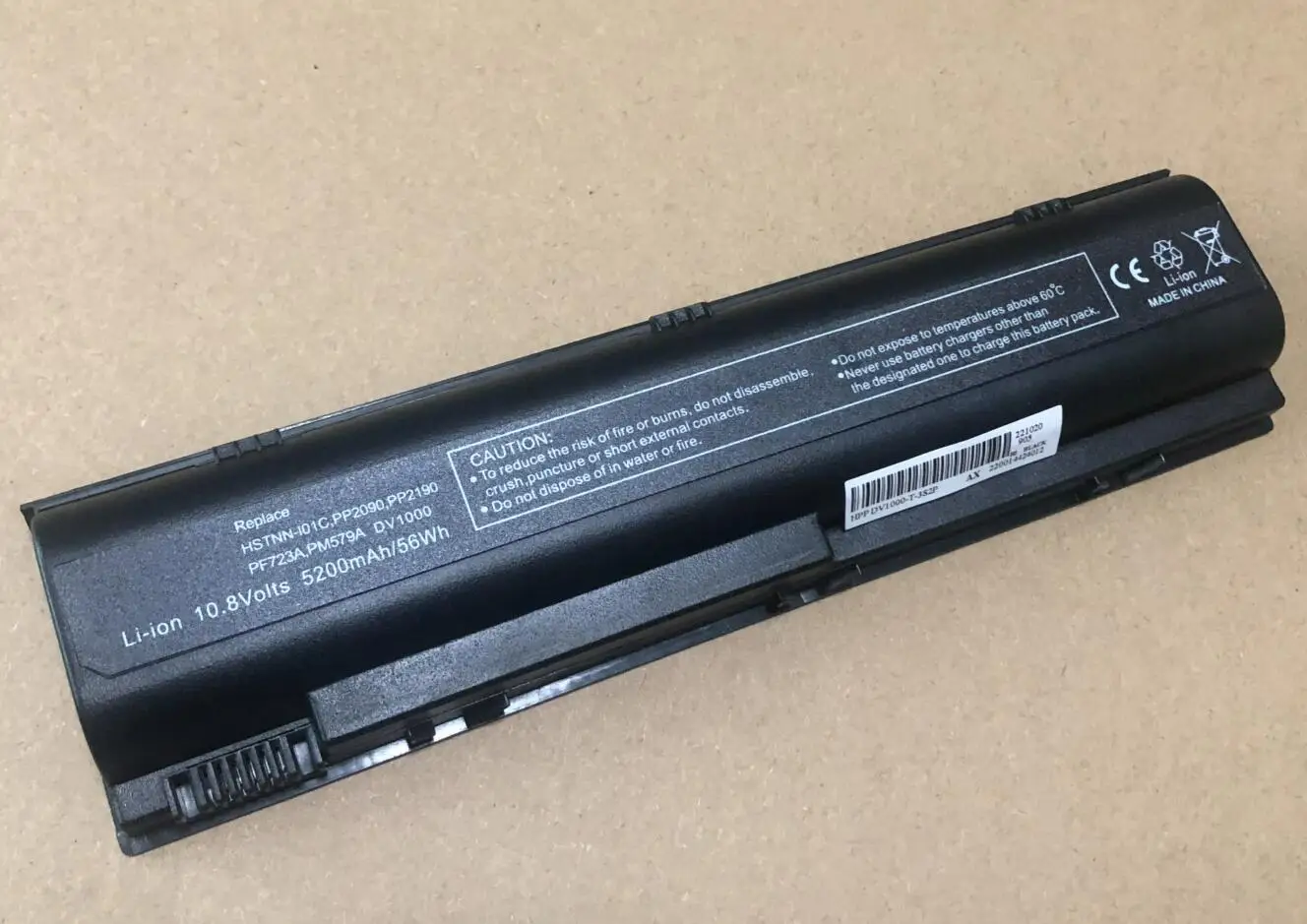 Фото Аккумулятор для ноутбука HP Pavilion dv1000 dv4000 dv5000 для Compaq Presario C300 C500 M2000 V2000 V4000 V5000 HSTNN-DB09 №4