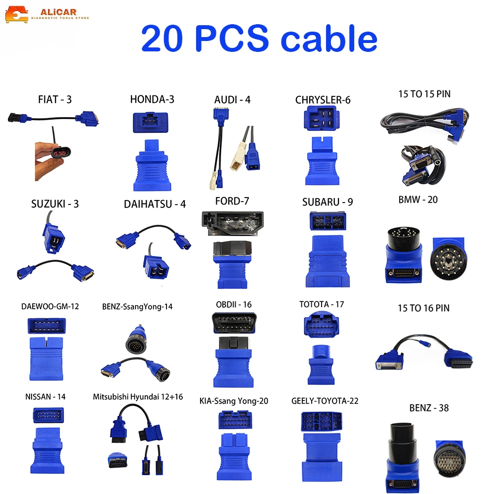 For Launch X431 Professional Diagnostic Tool Cable Obd2 Free Shipping ...