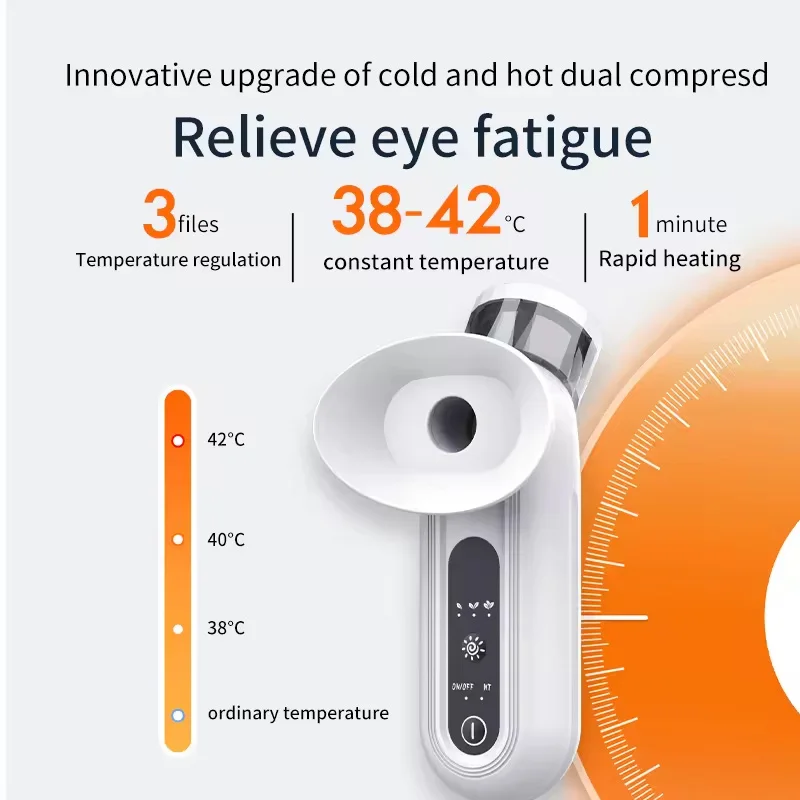 Multi-function eye Steam Moisturizer Hydrating Eye care cleaning product Portable eye spray relieves strain