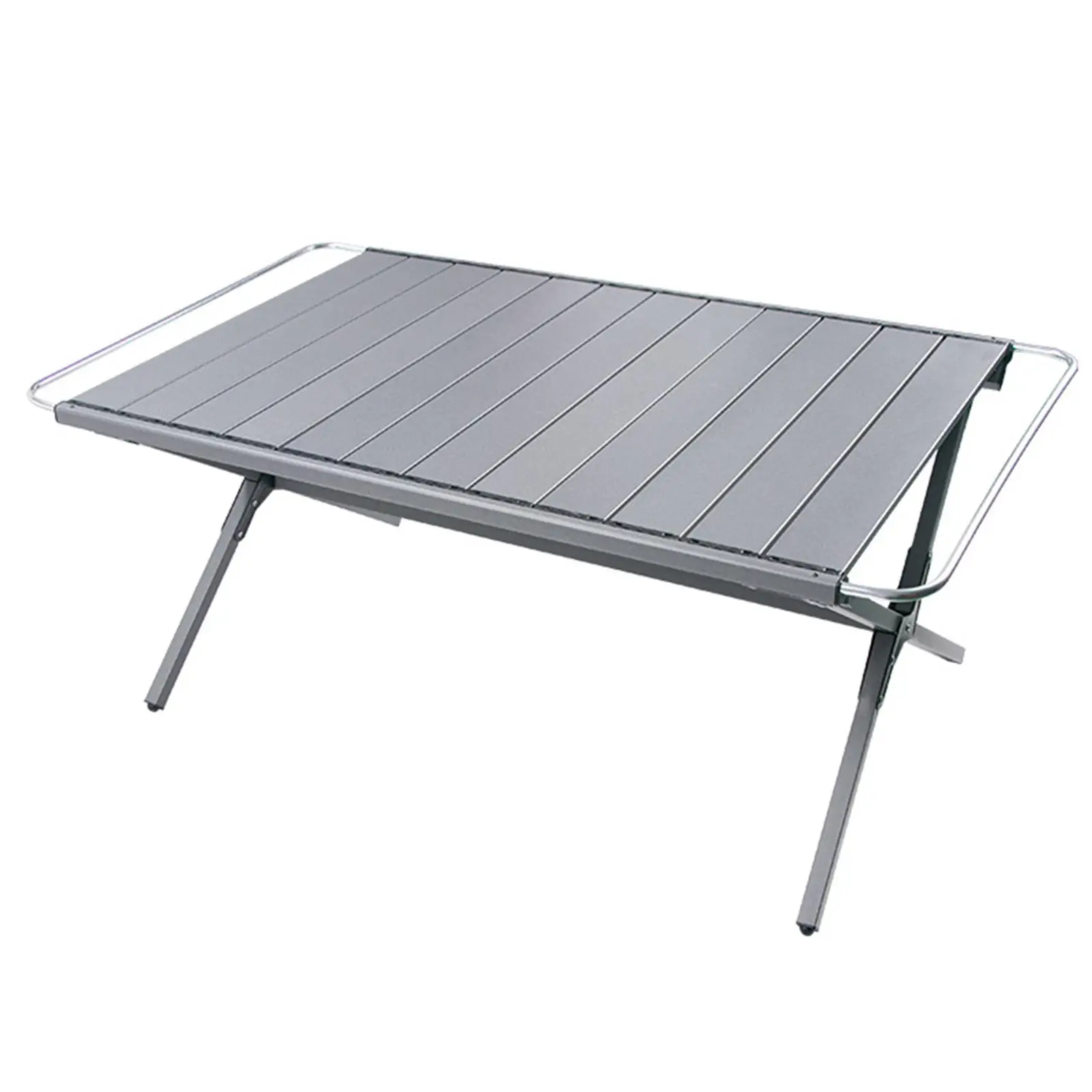 Camping Table Roll up Aluminum Alloy with Carry Bag for Party Picnic Outdoor