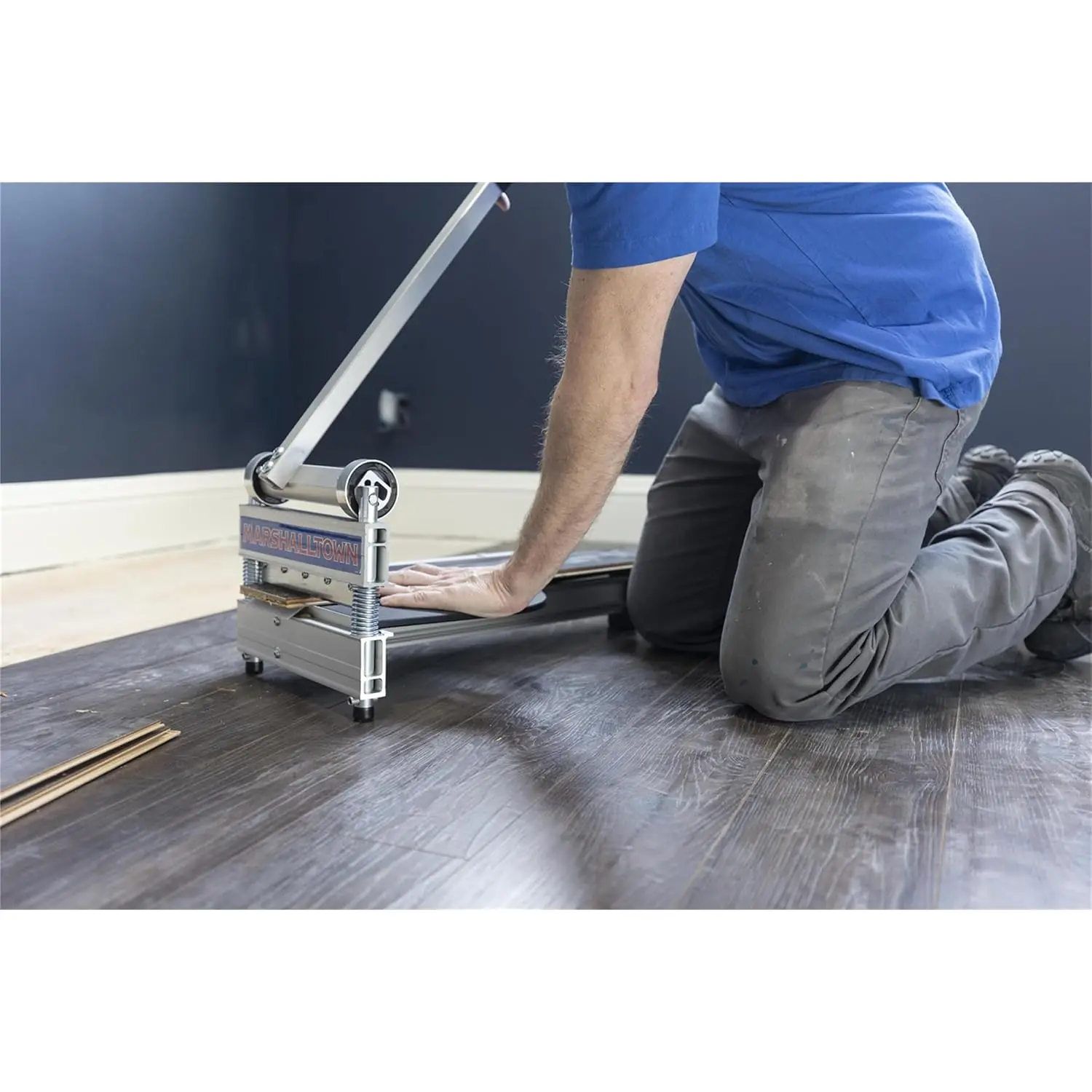 Ultra-Lite Flooring Cutter 13", Made in the USA, Cuts Vinyl Plank, Laminate, Engineered Hardwood, Siding, and More - Honing Ston 6