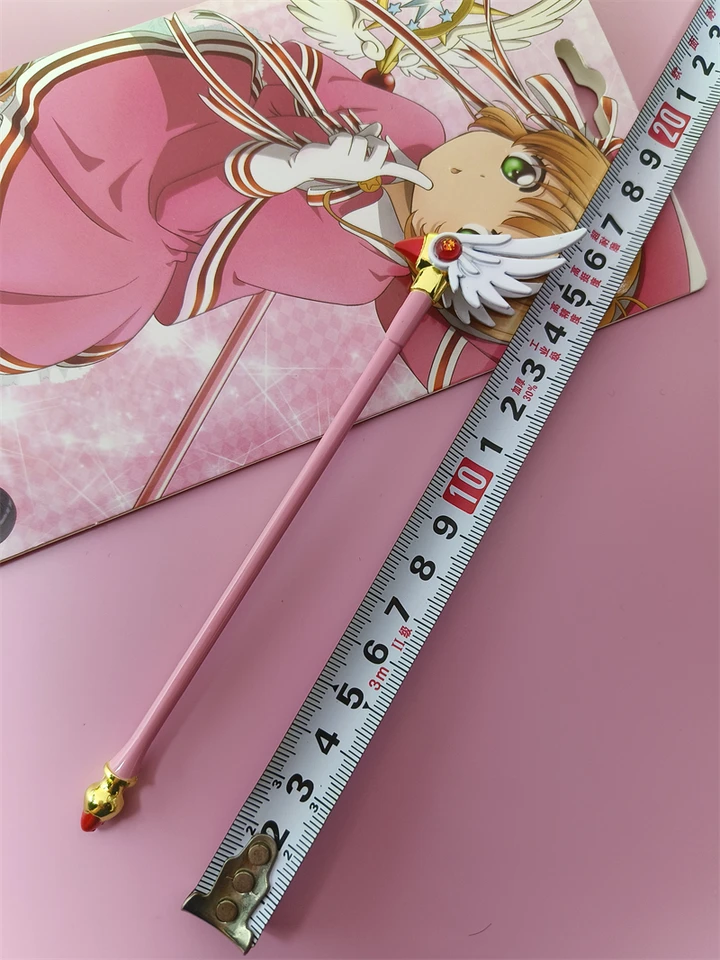 Transformable Metal Exble Sakura Cosplay Wand Magic Sti Anime Card