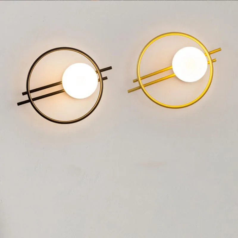 

Minimalist LED Wall Lamp AC90-260V Living Room TV Background Wall Lamp Creative Aisle Bedroom Bedside Decoration Wall Lighting