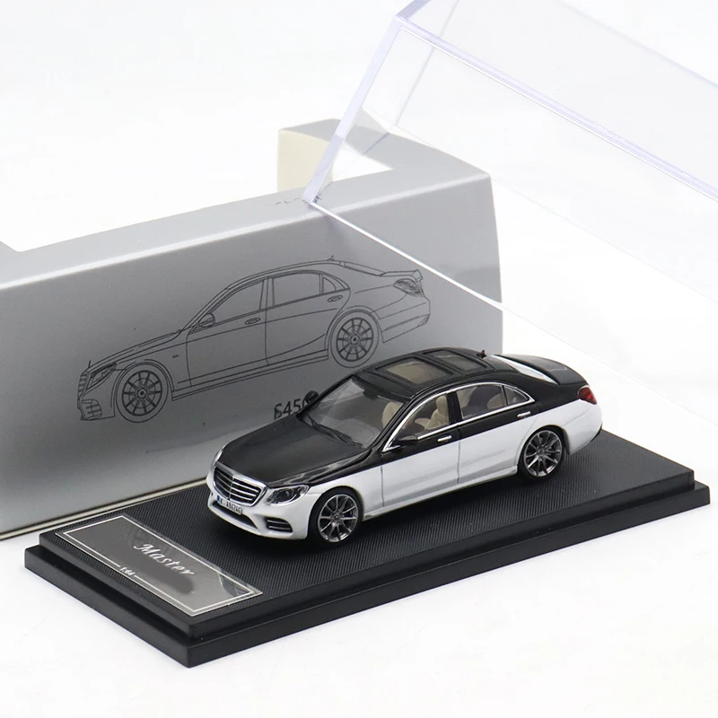 마스터 1:64 S클래스 S450 W222 감성적인 구형 자동차 합금 모형