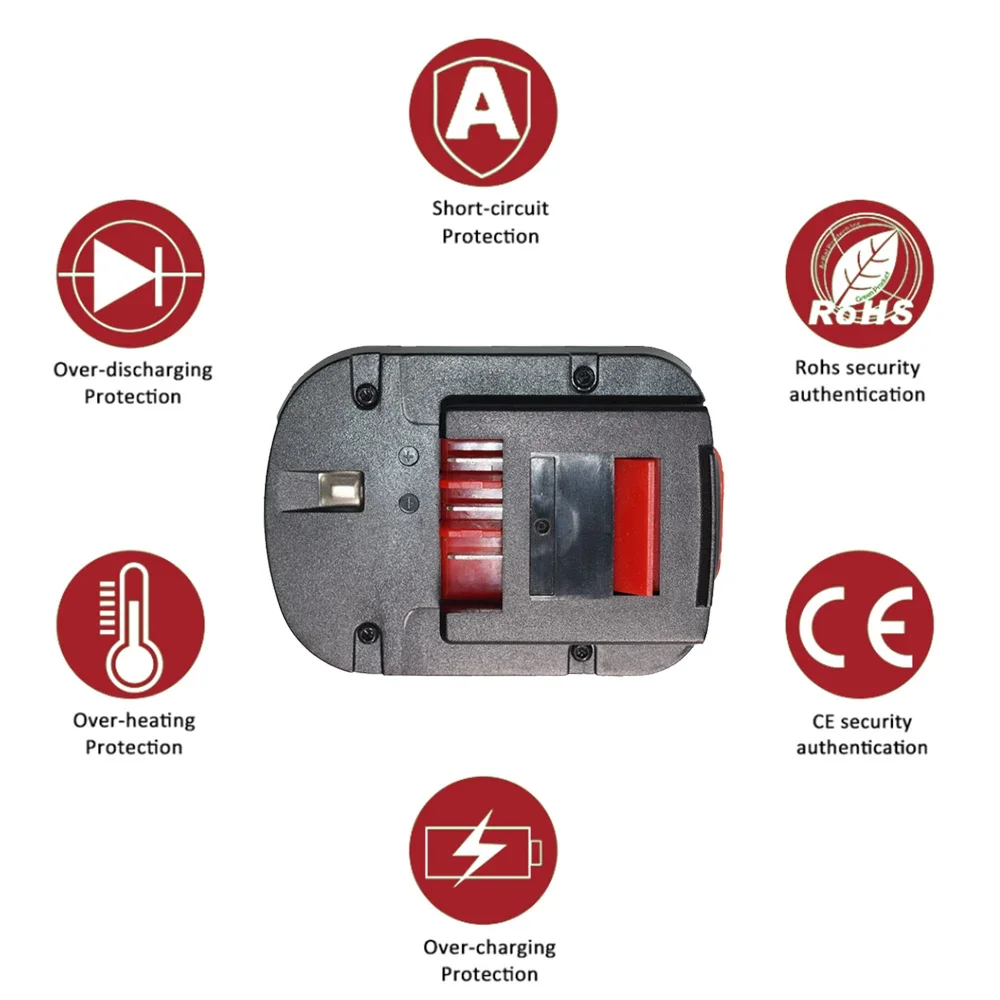 For Black Decker 12V Tool Replacement Battery NI-MH 4000mAh/6000mAh  Suitable HPB12 FSB12 FS120B - AliExpress