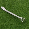 Stainless Steel Dual-purpose Pressure Soil Rake Pine Soil Pressure Soil Garden Gardening Potted Plant Planting Maintenance Tool 4