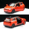 1/34 Mini Cooper S BMW Toy Car Diecast Vehicle Miniature Metal Model Pull Back Doors Openable Collection Gift for Kid Match Box 3