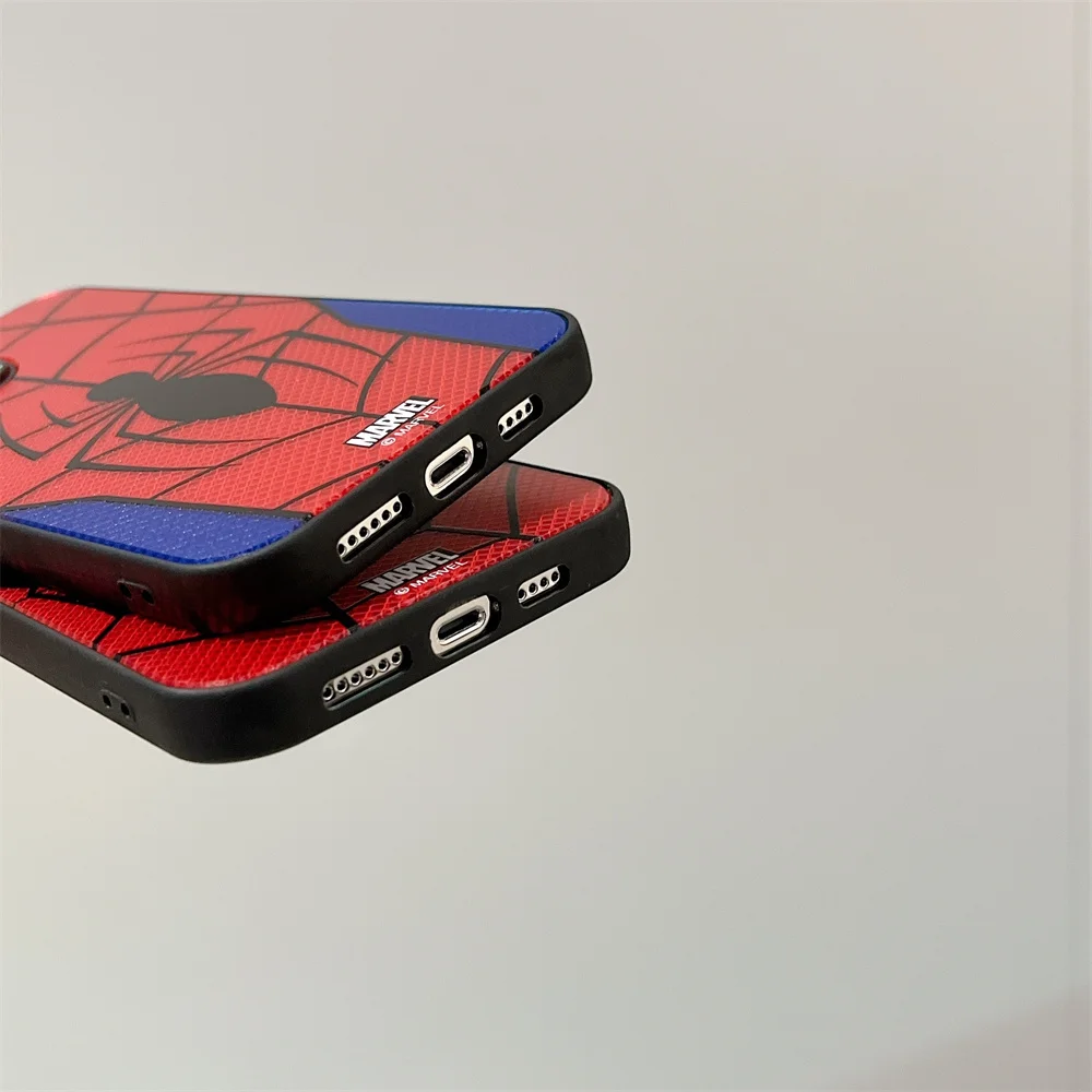 Bandai Cartoon Spiderman Magnetic Case for IPhone 15 14 13 12 16