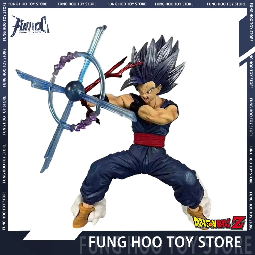 

23cm Dragon Ball Anime Figure Vegeta Statue Pvc Gk Statue Figurine Model Doll Ornament Collection Room Decora Toy Christmas Gift