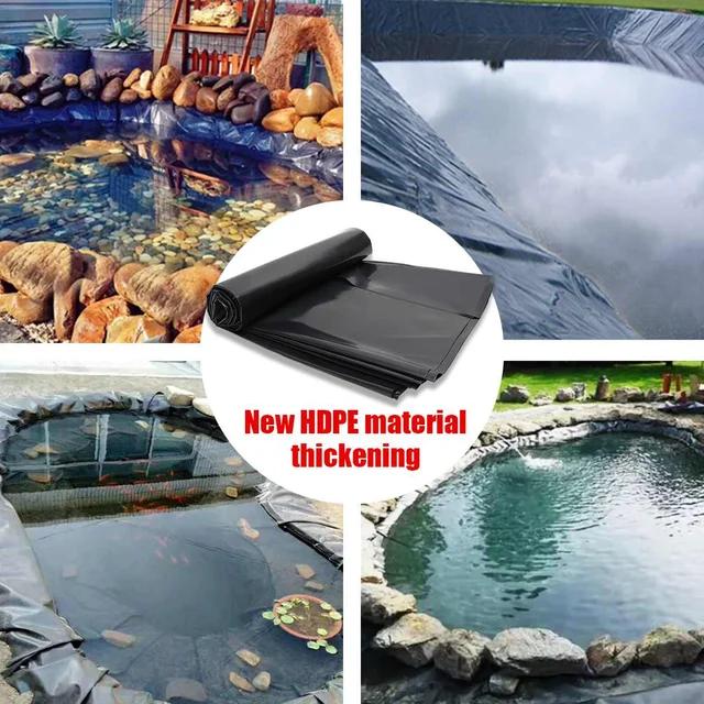 Cz Vízálló Vonalhajózó Film Fish Pond Liner Kerti Medencék - Image 5