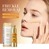 24K Golden Pearl Collagen Whitening and Moisturizing Face Essence Face Cream Gold Lotion and 24K Eye Cream  freckle removal 2