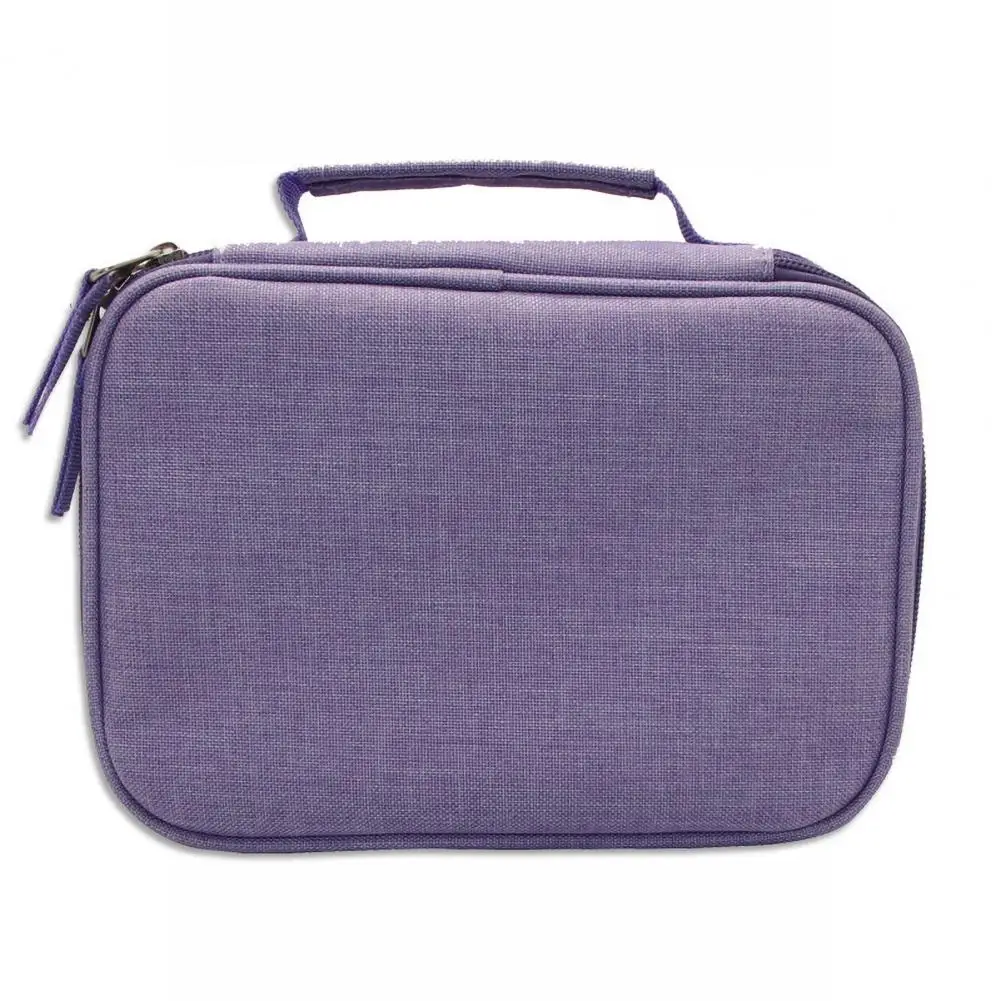 

Контейнер для ручек большой емкости с ручкой и застежкой-молнией