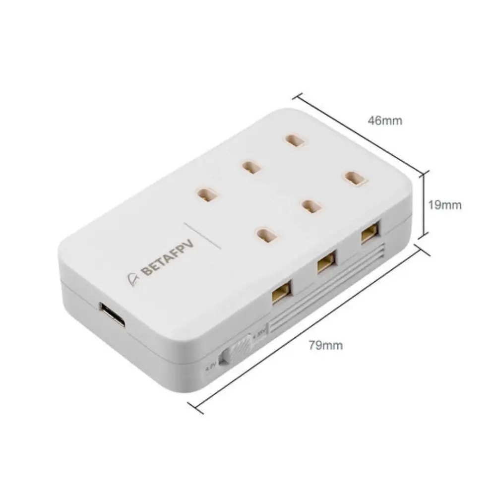 Chargeur multiport 6 ports 1S BT2.0/PH2.0 30W USB-C