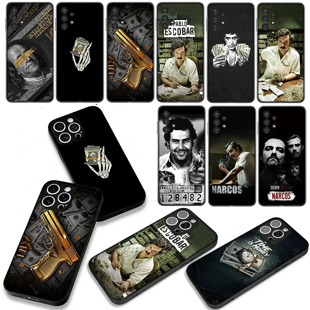 Pablo Escobar Money Dollar Design Phone Case Cover