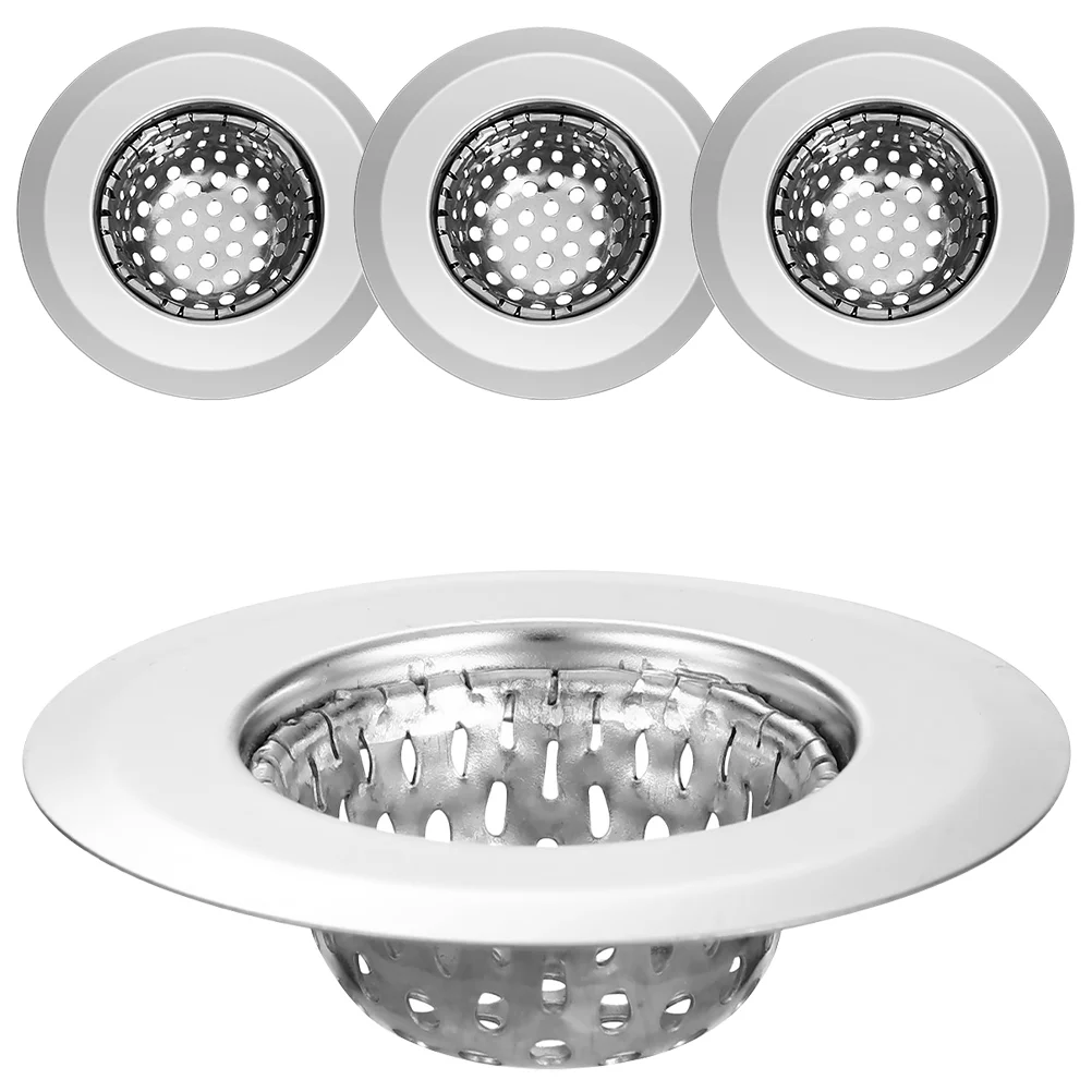 

4 шт., заглушки для раковины из нержавеющей стали