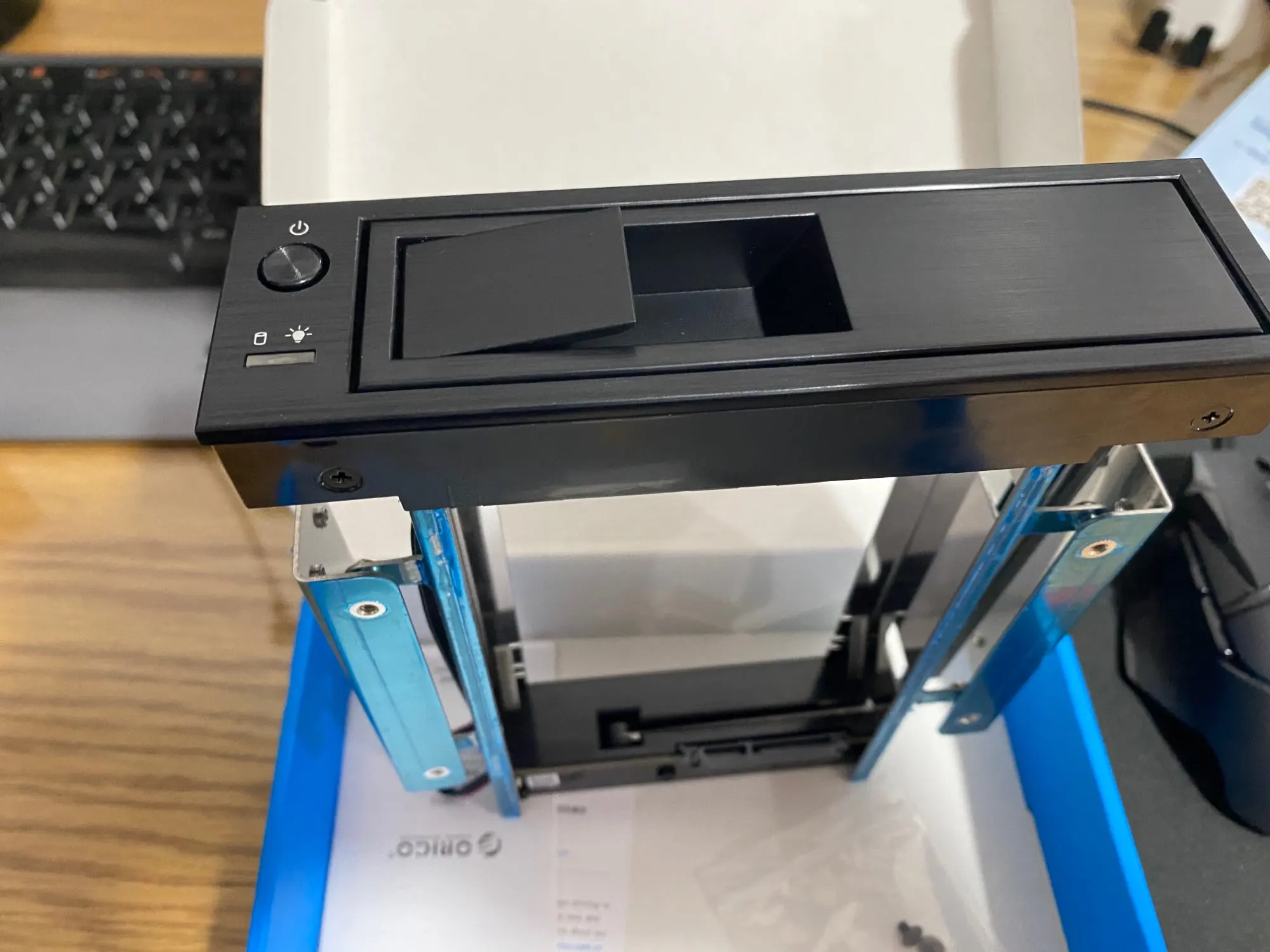 de disque dur interne en acier adaptateur de cadre mobile sata pouces