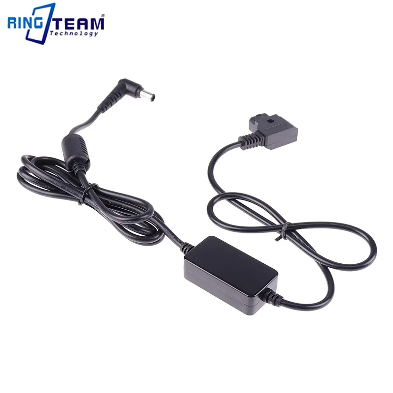 D-TAP DC 6.0*4.0mm 링 각도 남성 헤드 19.5V 부스터 케이블  PXW-FX6/ PXW-FX9 카메라에 대 한