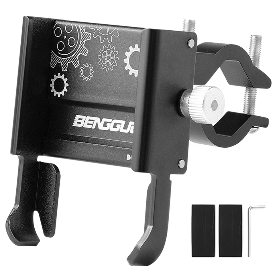 360 Degree Rotation Aluminum Alloy Bike Phone Holder