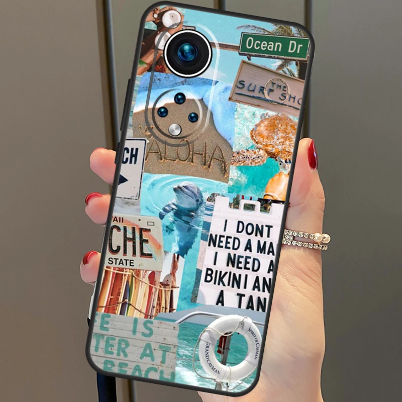 Summer Beach Collage Phone Case Cover