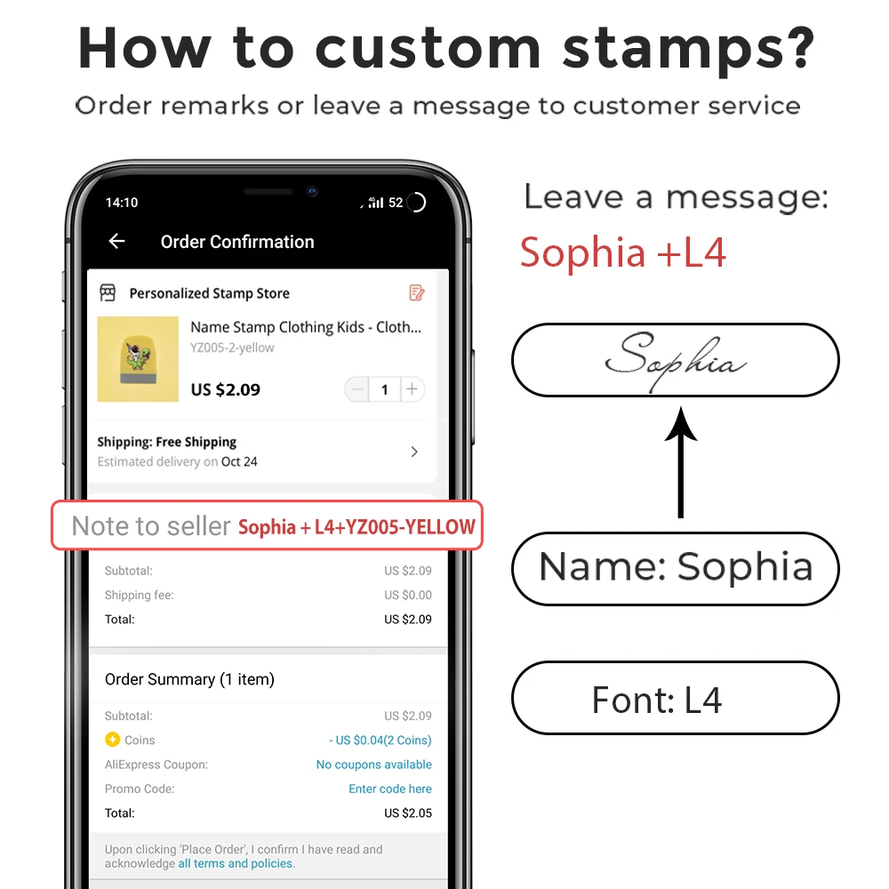 Personalized Kid Name Brand Compa Name Teacher Ink Stamp For School Student Signature Selfing-Inking Letter Stamp name stamp self ink stamps