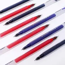 Stylo à Gel 3 pièces pour étudiants, seringue complète Simple à utiliser, joli stylo à encre de bureau, papeterie scolaire, fournitures de recharges, test Y1x1