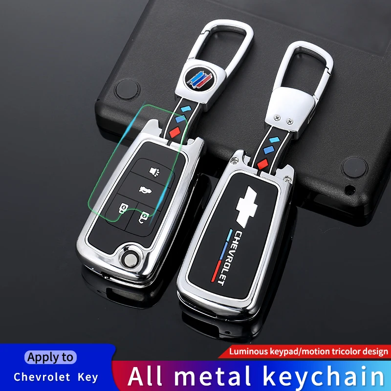 Custodia per chiave pieghevole per auto di moda per Chevrolet Cruze Aveo Trax Sail Malibu Captiva Opel Vauxhall Astra J Corsa Insignia Mokka - S04389656f7cd47dca0d8c7eb3de9047d9
