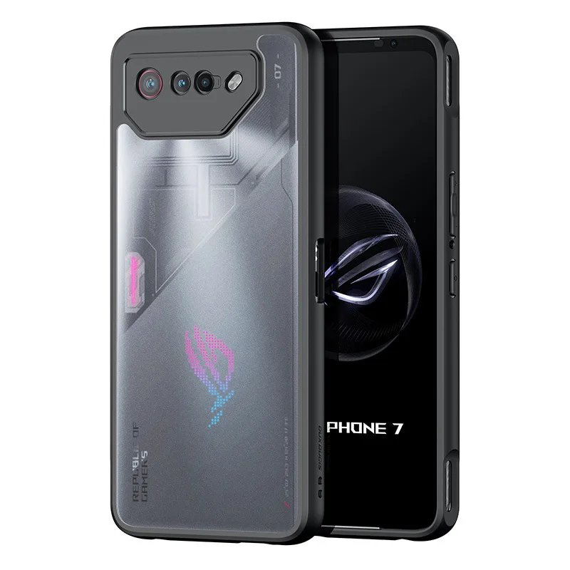 Custodie Per Telefoni Duxducis Aimo Series Per Asus Rog Phone 7 Ultimate Anti-Fingerprint Slim Elegante Custodia Protettiva Per La Schiena