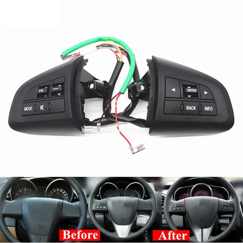 Car Steering Wheel Button Switch Cruise Control Switch Audio Button for