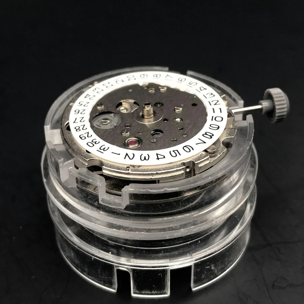 Japan Miyota 8215 Automatic Mechanical Movement 21 Jewels with White Datewheel Display Luxury Watch Movement Replacement
