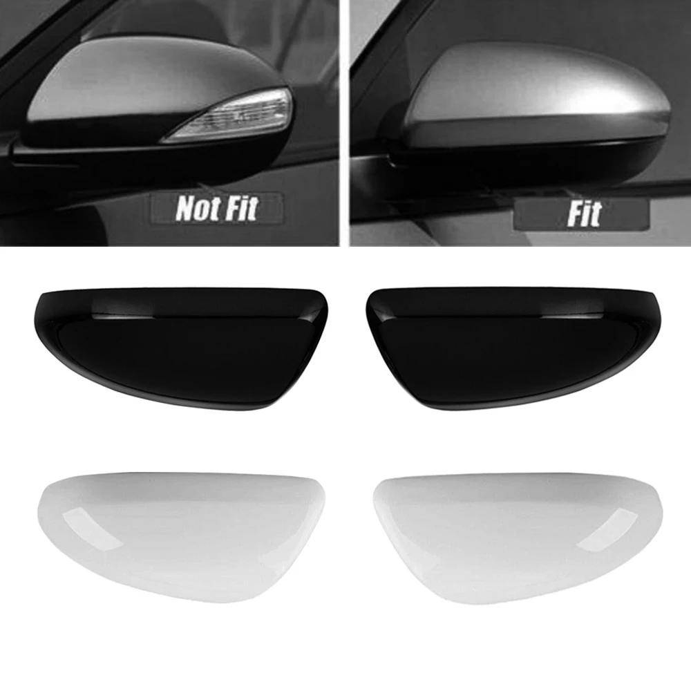 

Side Rearview Mirror Covers Cap No-Signal Left / Right Side Replacement For Mazda 3 2009 - 2013