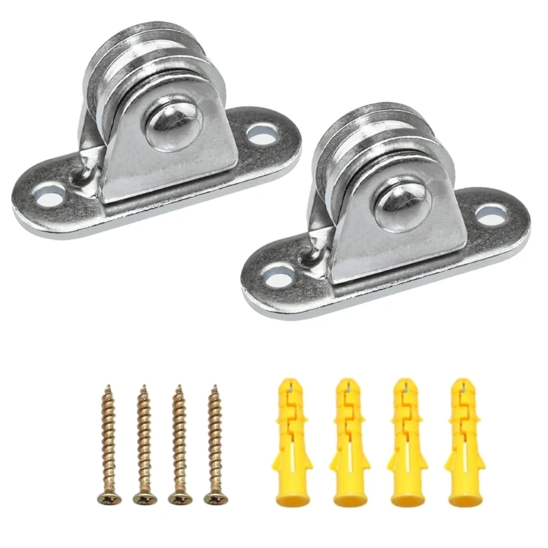 

Stainless Steel Pulley Nickel Plated Iron Pulley Set for Effortless Cable Use