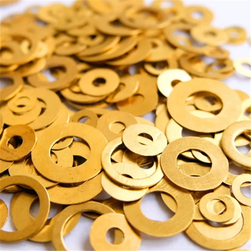 50pcs/lotFoldingKnifeDIYMakingAccessoriesFlatGasketBrassWashersMetalGasketRingCushionRingPadCopperProtection-AliExpress1420
