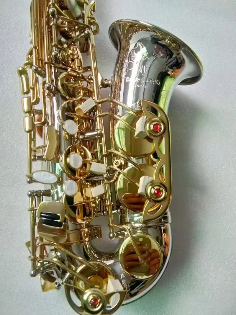 New High Quality Sax Alto Saxophone W037 E-Flat Music Instrument Professional-Grade Performance With Case