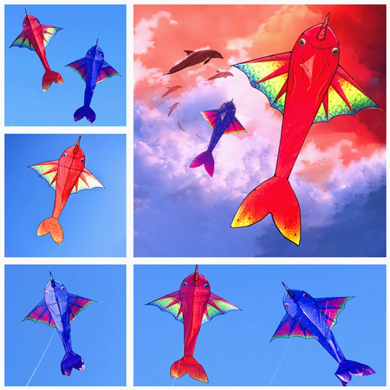 

free shipping large sea kraken kite fly dragon albatross kites for adults latawiec parachute octopus snake air koi