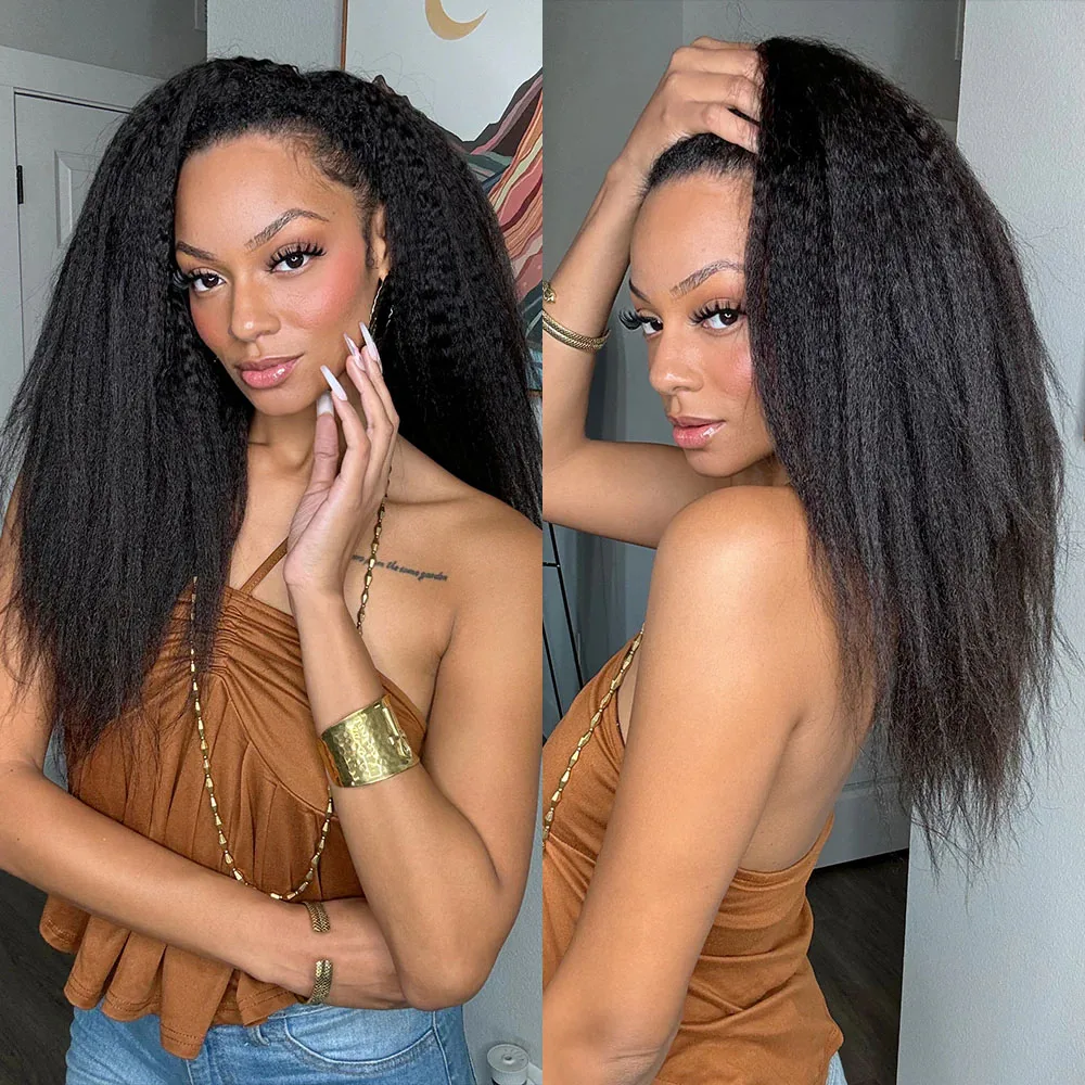 Feathered Human Crochet Hair For Braiding Boho Braids 100% Raw Human Hair Extensions Miracle Knots Crochet Human Hair 5
