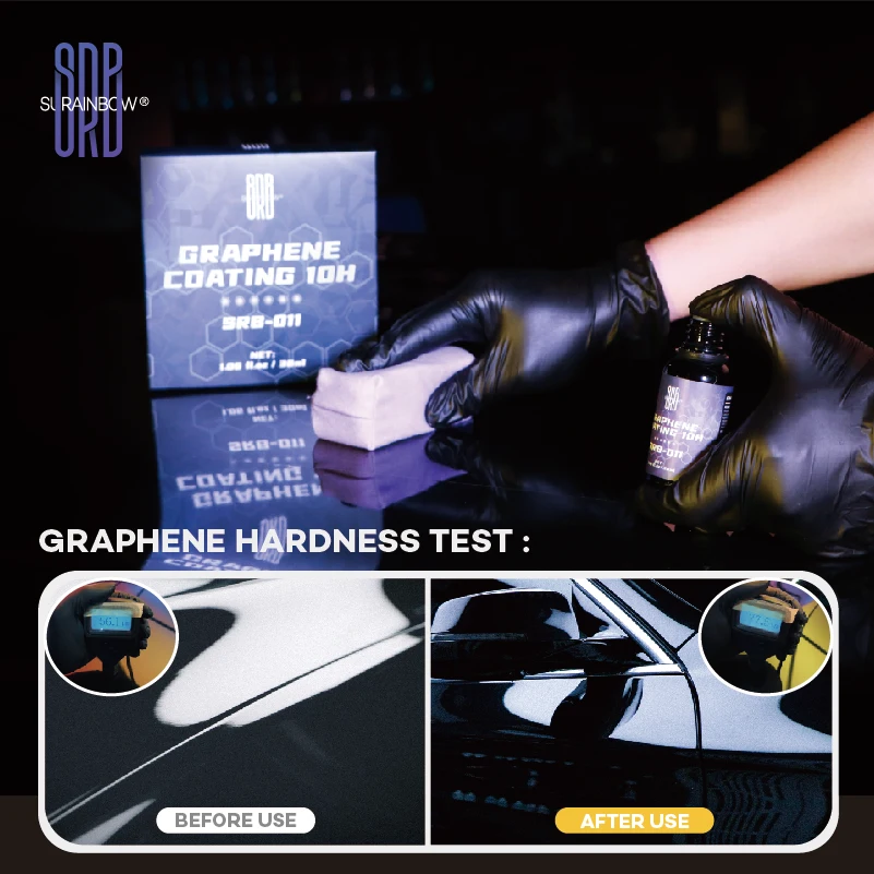 Graphene Ceramic Coating 10H Graphene Coating For Auto Detailing Car Protection Apply After Car Wash & Paint Correction