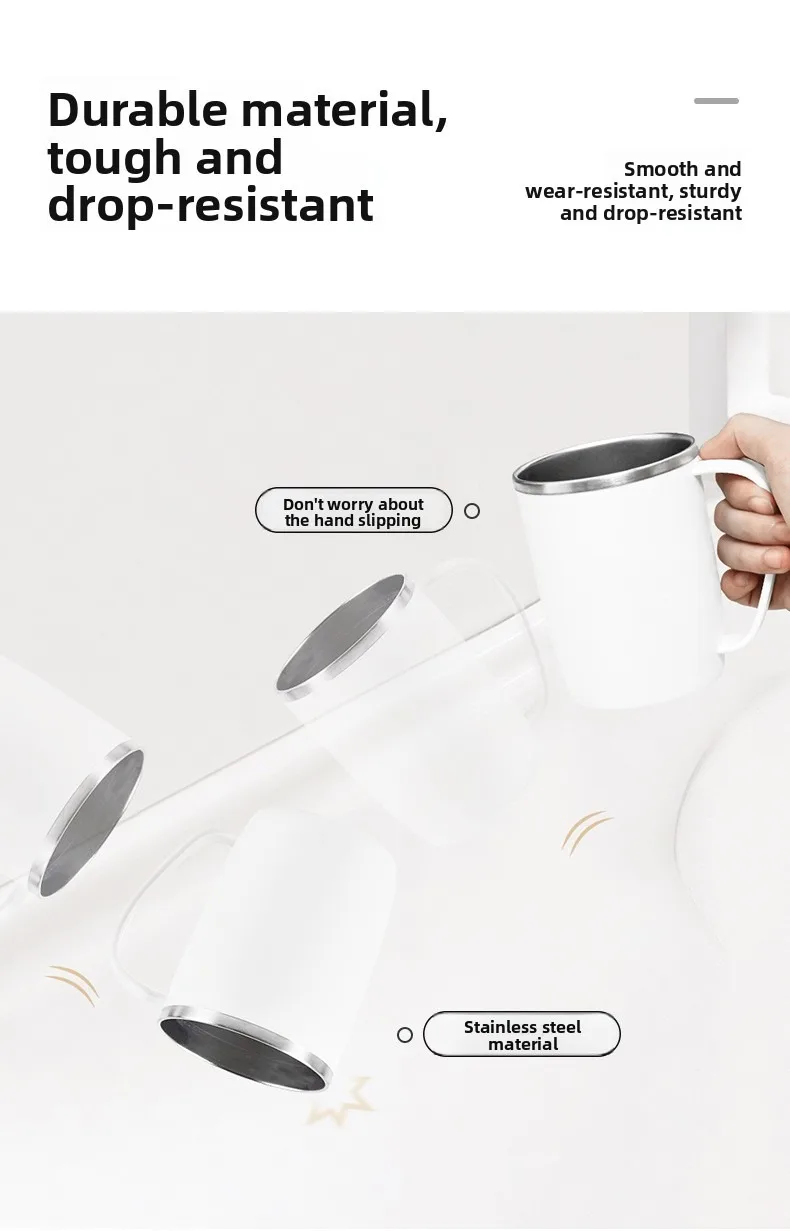 Magnetic Toothbrush Holder With Stainless Steel Cup For Bathroom_voghion.com