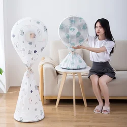 Washable Fan Guard Dust Cover Standing Round Floor Fan Electrical Appliances Protection Washable PEVA Fan Cover