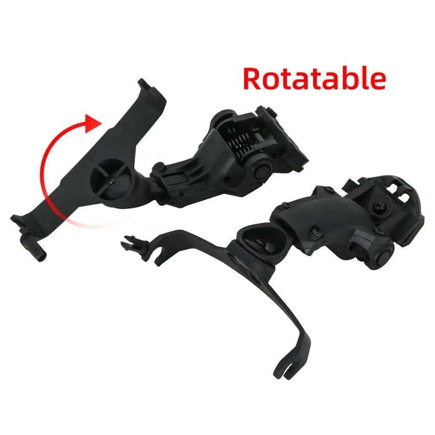 Tactical Headset Mount Adapter Tactical Helmet Fast Ops Core ARC Rail Adapter for COMTAC III II Outdoor Hunting Shooting Headset