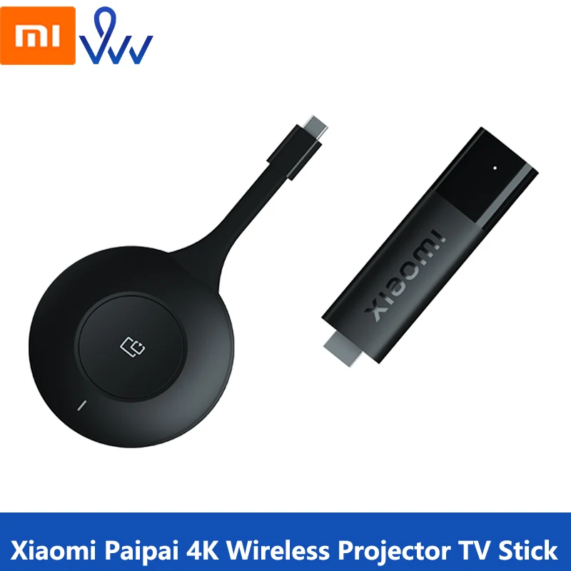 Xiaomi Paipai 4K HD проектор ТВ-трость приемник-передатчик с дисплеем беспроводной