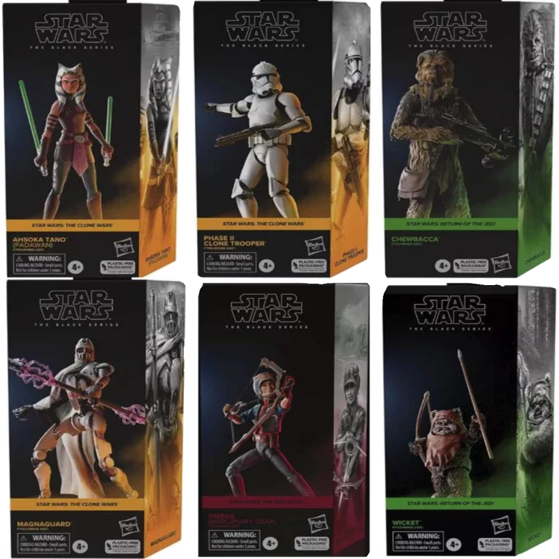 New Star Wars Ahsoka Clone Soldier Guard Robot Warwick Chewbacca Hand Toy Collezione Regalo Decorazione Classica Hero Star Wars Boy