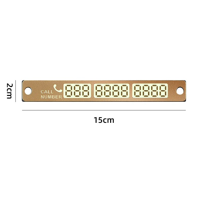 Car Phone Number Card Plate Suckers Temporary Parking Card Telephone Number Sticker Auto Front Parking Assist Universal Styling car parking sticker