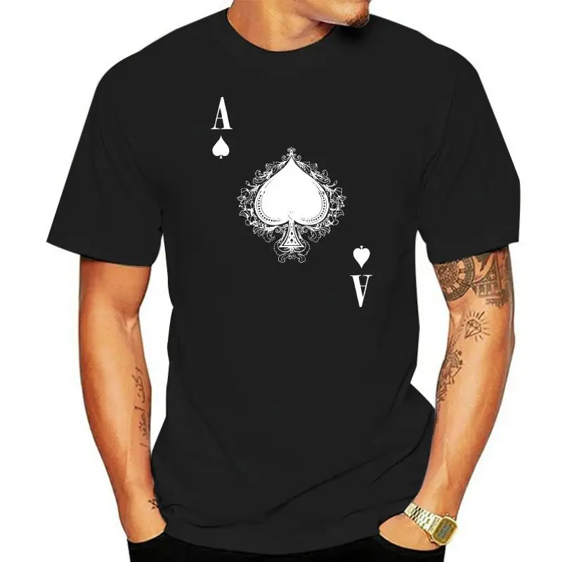 Ace Of Spades Iv T Shirt Spade Ace Poker Card Casino Las Karte Royal Hold Em