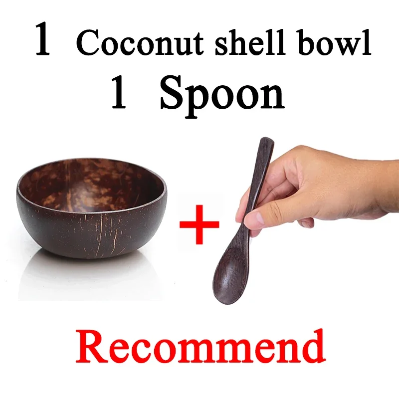 Ensemble de bols AMP en bois naturel chaud, bol à salade Ramen, ensemble de cuillères en bois, Coco Smunvétérans wn ie, ustensiles de cuisine, 12-15cm