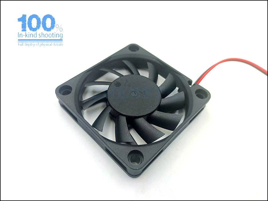 Brushless ventilador de refrigeração, 6cm, 60mm, 60x60x10mm,
