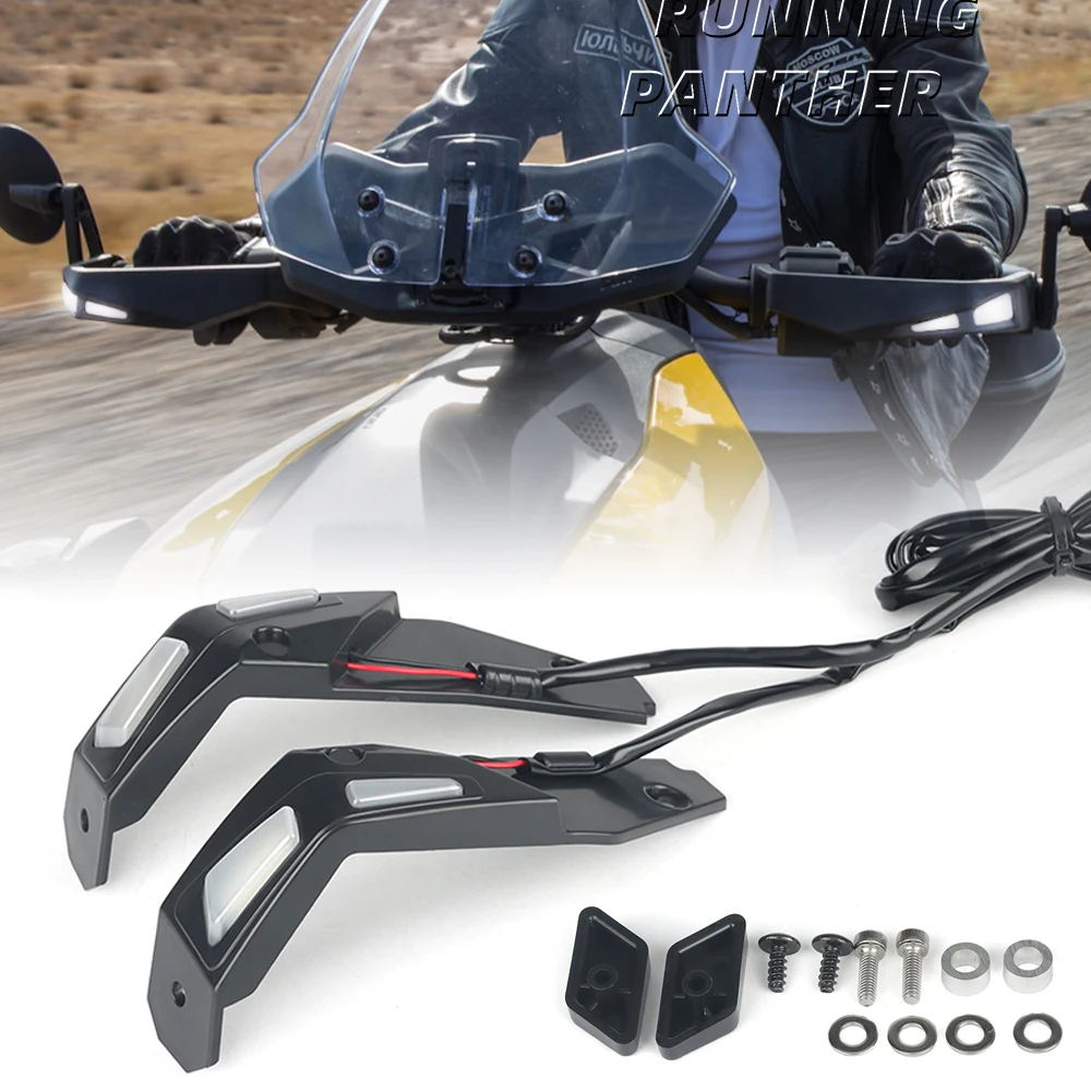 

Для Can-Am Ryker 600 900 спортивный ралли все модели аксессуары защитная накладка на руль комплект для защиты с фотолампами